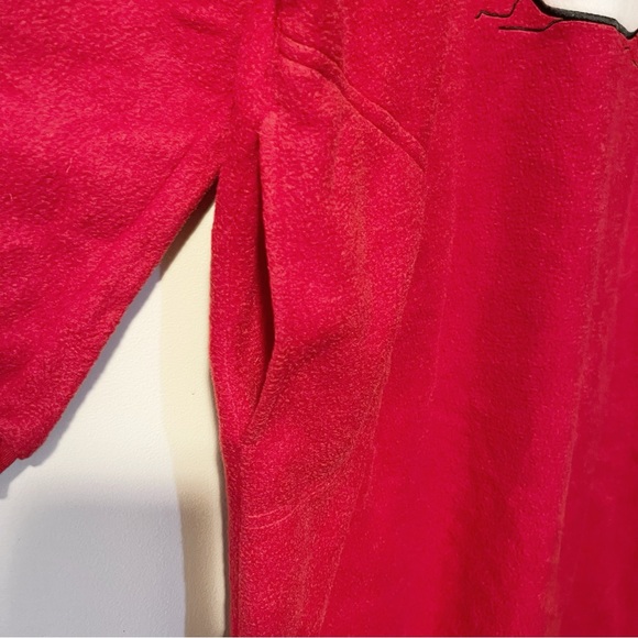 Vintage | Fleece Cozy Snowman Pajamas Nightgown Sleep Shirt - Picture 5 of 8